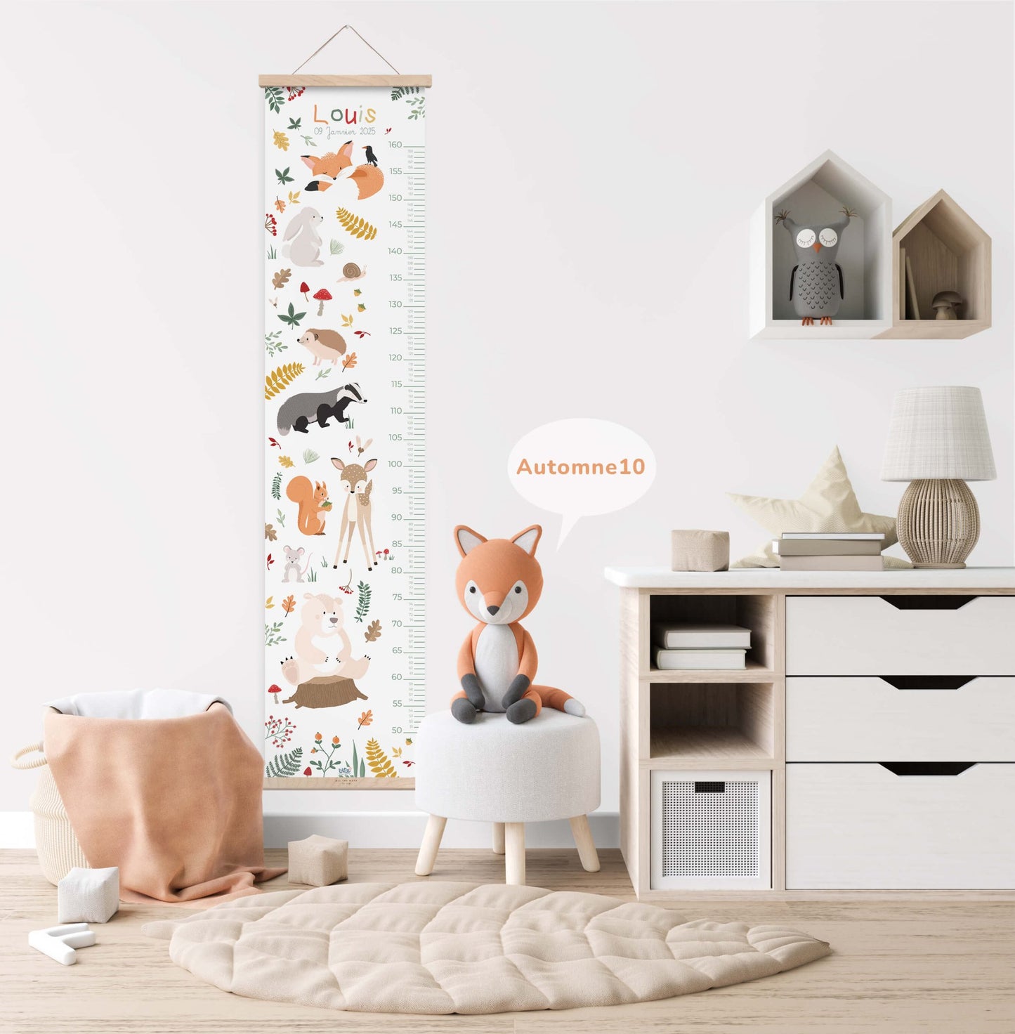 Toise Forêt - Lune Trois - Quarts