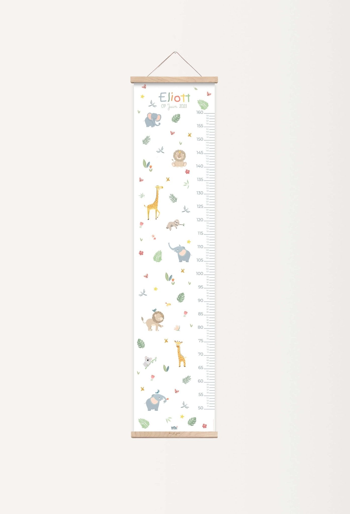 Toise Mini Jungle - Lune Trois - Quarts
