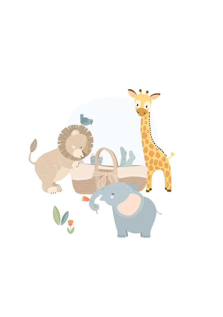 L'univers de la Jungle - Lune Trois-Quarts