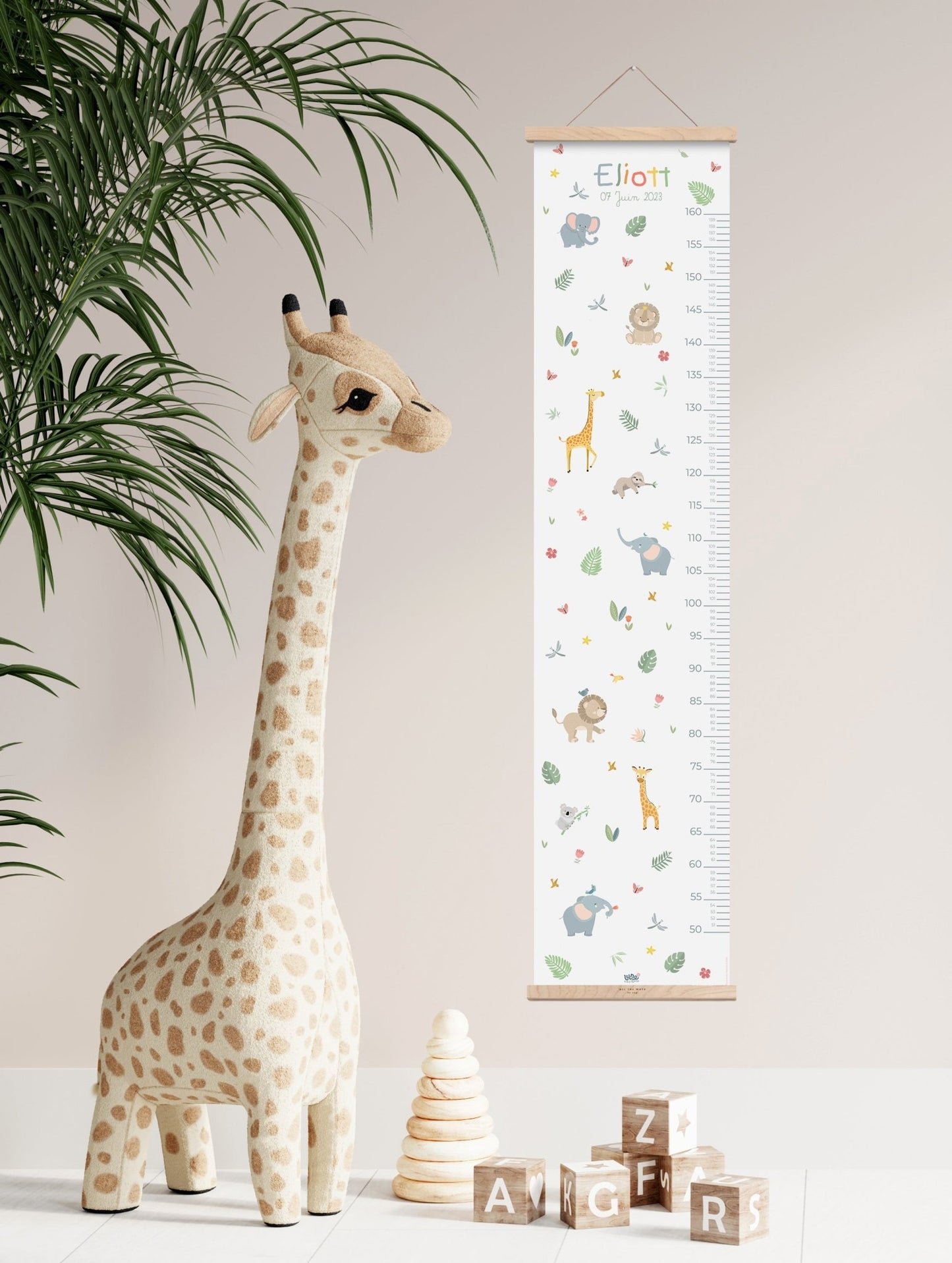 Toise Mini Jungle - Lune Trois - Quarts